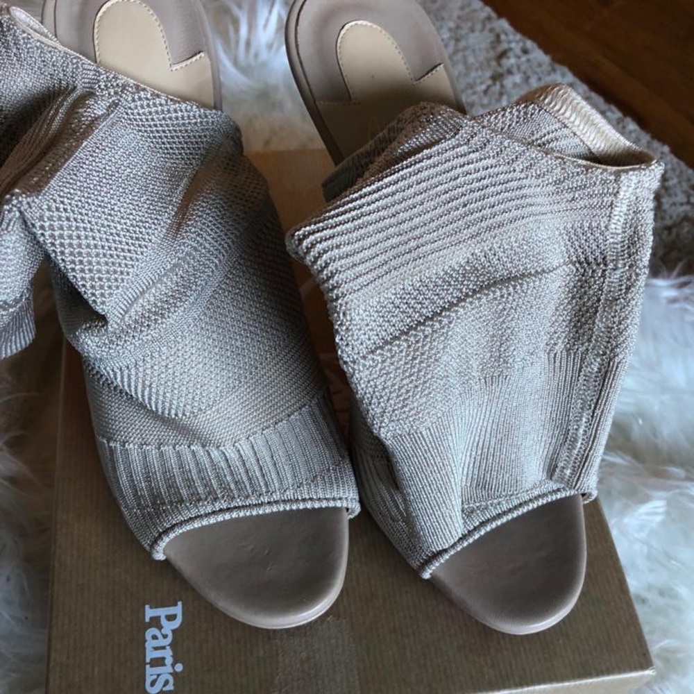 Loubotin open toe booties